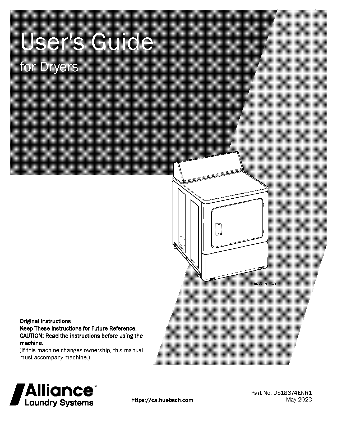 program manual for huebsch washer